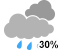 Possibilit d'averses (30%)